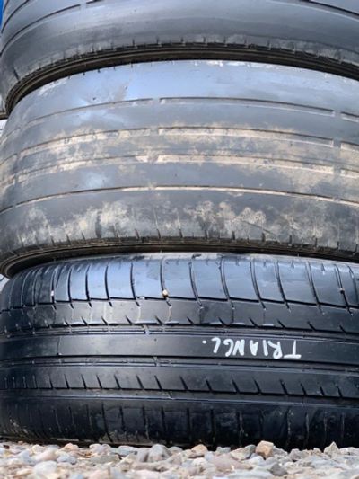 Лот: 17573921. Фото: 1. 225/50 R17 3 шт Dunlop+1шт Triangle... Шины