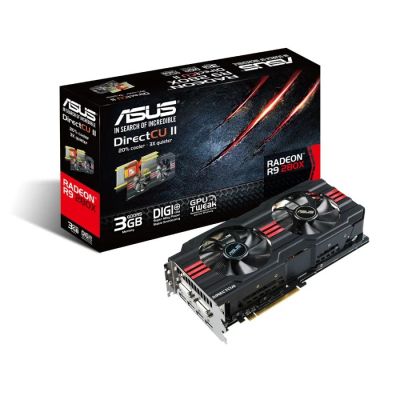 Лот: 5137798. Фото: 1. ASUS Radeon R9 280X DirectCU II... Видеокарты