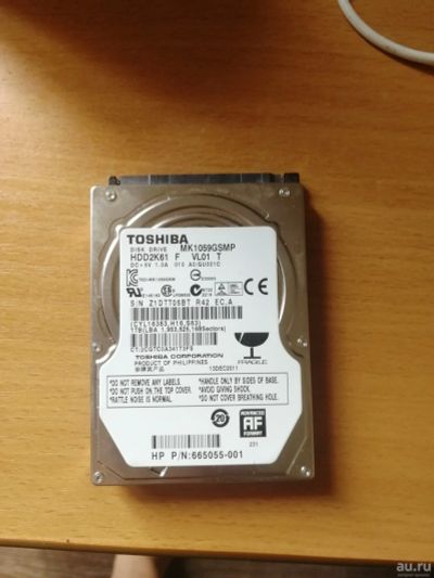 Лот: 16354063. Фото: 1. Жесткий диск 1тб 2.5. Жёсткие диски (HDD)