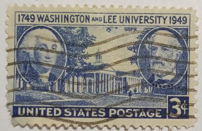 Лот: 25783678. Фото: 1. Марки_США, 3 цента 1949 г., Двухсотлетие... Марки