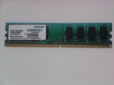 Лот: 3058493. Фото: 1. Оперативная память DDR2 Patriot... Оперативная память