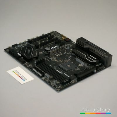 Лот: 19055514. Фото: 1. Материнская плата MSI x470 Gaming... Материнские платы