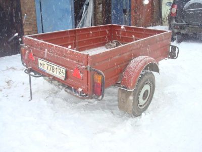 Лот: 6574970. Фото: 1. прицеп кзап8140. Прицепы, полуприцепы