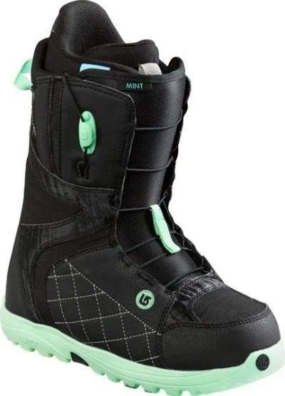 Лот: 12205720. Фото: 1. Сноуборд ботинки Burton MINT BLACK... Ботинки
