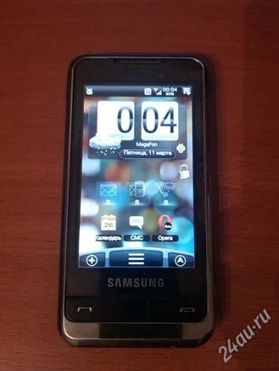 Лот: 843651. Фото: 1. samsung witu omnia black,i900... Смартфоны
