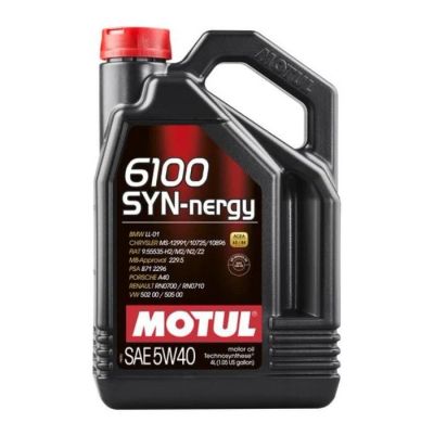 Лот: 11800330. Фото: 1. Масло моторное MOTUL 6100 SYN-NERGY... Масла, жидкости