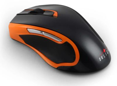 Лот: 1626012. Фото: 1. Oklick 408MW Black / Orange. Клавиатуры и мыши