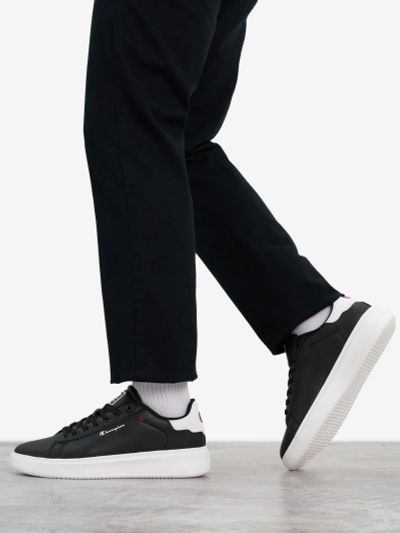 Лот: 23995619. Фото: 1. Кеды мужские Champion Yrias, Черный. Другое (одежда, обувь, галантерея)