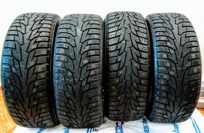 Лот: 12131829. Фото: 1. 215/50 R17 Hankook Winter i*Pike... Шины