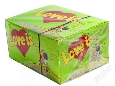 Лот: 1411316. Фото: 1. жвачка love is всего за 200 руб... Сувенирные мелочи