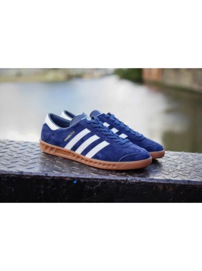Лот: 16849878. Фото: 1. Кроссовки Adidas hamburg. Кеды, кроссовки, слипоны