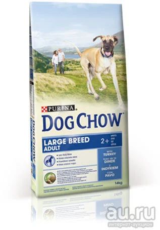 Лот: 8765840. Фото: 1. Дог чау, PURiNA DOG CHOW Large... Корма