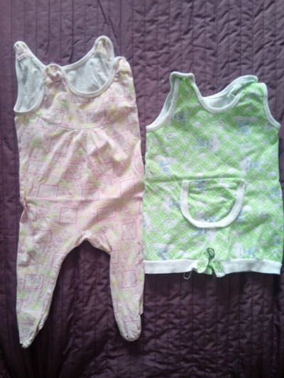 Лот: 6799419. Фото: 1. Ползунки. Ползунки, распашонки, слипы