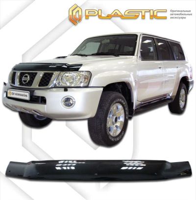 Лот: 13008193. Фото: 1. Дефлектор капота Nissan Patrol... Детали тюнинга