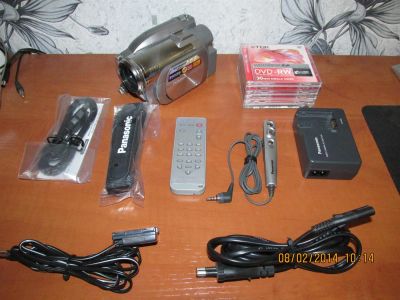 Лот: 3698350. Фото: 1. Panasonic VDR-D300+сумка. Видеокамеры