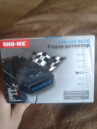 Лот: 7973780. Фото: 1. Радар-детектор Sho-me str-545... Видеорегистраторы,  радар-детекторы, системы парковки