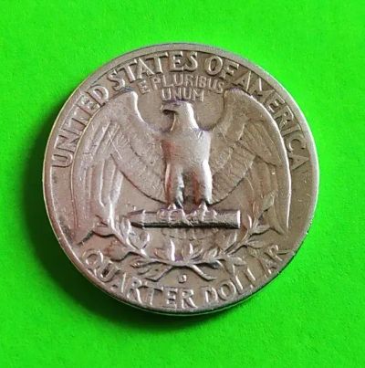 Лот: 23229738. Фото: 1. США 25 центов (квотер) 1958 двор... Америка
