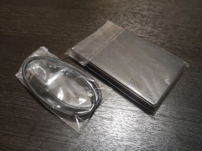 Лот: 19902557. Фото: 1. Корпус для жёсткого диска usb... Корпуса, блоки питания