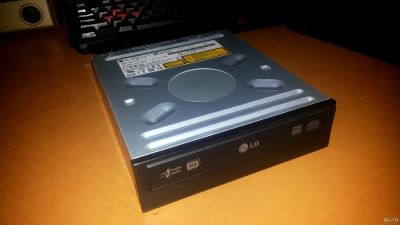 Лот: 13334118. Фото: 1. DVD-RW привод LG GSA-H10N Black... CD, DVD, BluRay