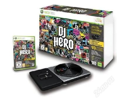 Лот: 1075743. Фото: 1. *Dj Hero Bundle (XBOX 360)*За... Аксессуары для игровых приставок, консолей, геймпады