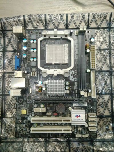 Лот: 19978207. Фото: 1. Материнская плата EliteGroup A960M-M3... Материнские платы