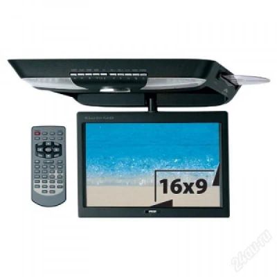 Лот: 2344009. Фото: 1. Потолочный монитор с ДВД и Тв... Мониторы, DVD