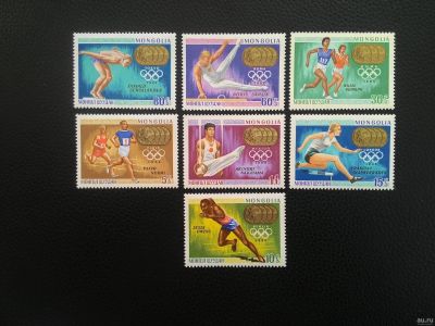 Лот: 13873340. Фото: 1. 1969. Монголия. Золотые медалисты... Марки