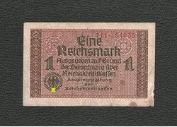 Лот: 18355272. Фото: 1. 1 рейхсмарка 1939-1945 гг. Германия... Германия и Австрия