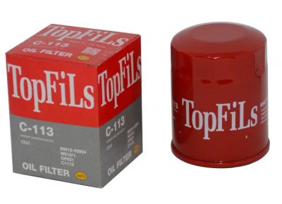 Лот: 19185015. Фото: 1. Фильтр масляный C-113 TopFils. Расходные материалы