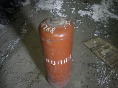 Лот: 2213335. Фото: 1. Газовый баллон 40 литров. Баллоны, газ в баллонах