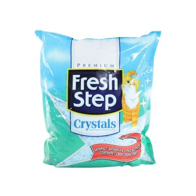 Лот: 10406568. Фото: 1. Наполнитель fresh step crystals... Миски, лотки, наполнители