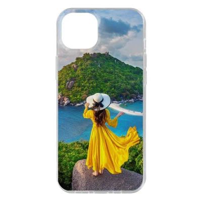 Лот: 25043959. Фото: 1. Чехол Krutoff Clear Case "Платье... Чехлы, бамперы