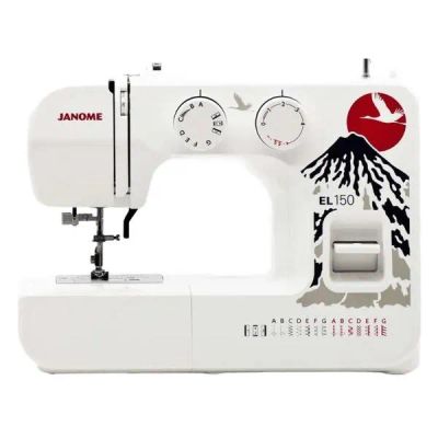 Лот: 24660482. Фото: 1. Швейная машина Janome EL-150. Швейная, вязальная