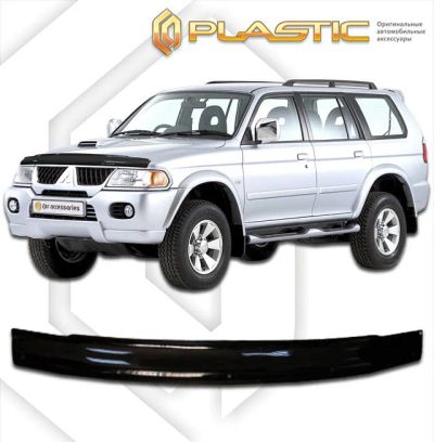 Лот: 13007156. Фото: 1. Дефлектор капота Mitsubishi Challenger... Детали тюнинга