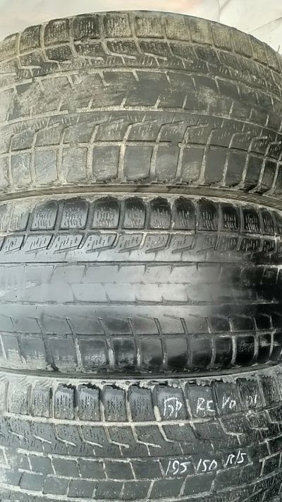 Лот: 15941503. Фото: 1. 195/50 R15 Bridgestone 3 шт. Шины