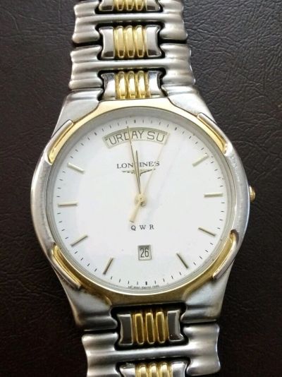 Лот: 9133622. Фото: 1. часы Longines Qwr. Оригинальные наручные часы