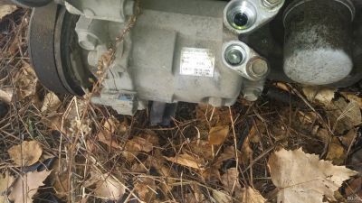 Лот: 13622378. Фото: 1. Компрессор кондиционера Nissan... Двигатель и элементы двигателя