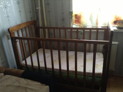 Лот: 6058132. Фото: 1. Кроватка детская. Детские кровати и кроватки