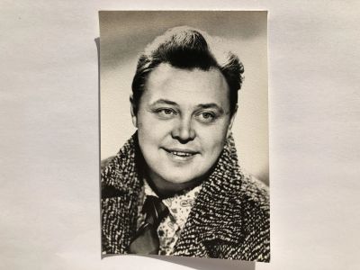 Лот: 23299714. Фото: 1. Вячеслав Невинный. Открытка. 1974... Открытки, конверты