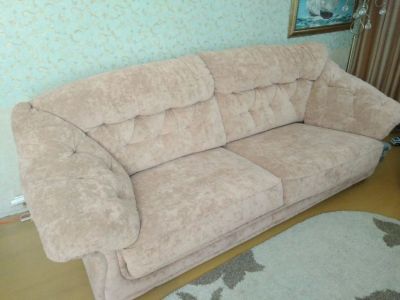 Лот: 14417500. Фото: 1. Роскошный диван+кресло+чехлы Britannica... Комплекты мягкой мебели