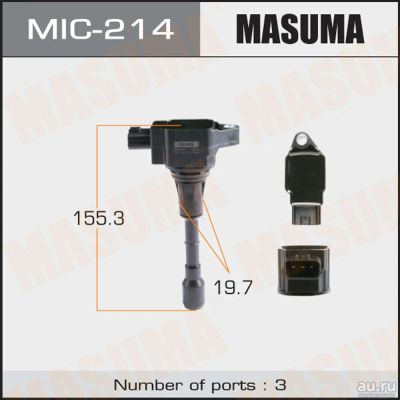 Лот: 14657461. Фото: 1. Катушка зажигания masuma infiniti... Двигатель и элементы двигателя