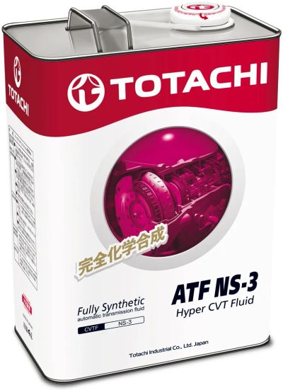 Лот: 20073341. Фото: 1. TOTACHI CVTF NS-3 4 л (для АКПП... Масла, жидкости