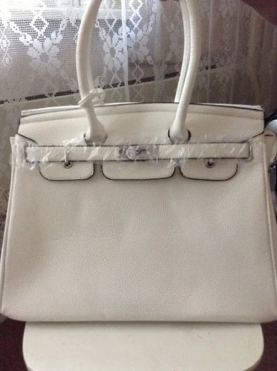 Лот: 3315771. Фото: 1. Сумка Hermes белая. Цена снижена... Сумки