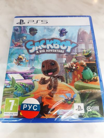 Лот: 23955555. Фото: 1. Сэкбой: Большое приключение (Sackboy... Игры для консолей