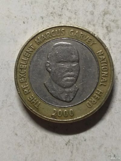 Лот: 16497263. Фото: 1. Ямайка 20 долларов, 2000. Америка