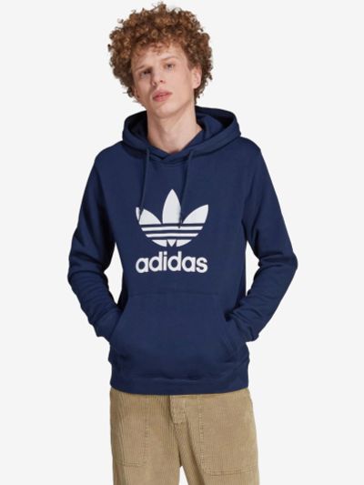 Лот: 25129193. Фото: 1. Толстовка мужская Adidas Trefoil... Легкие куртки, толстовки