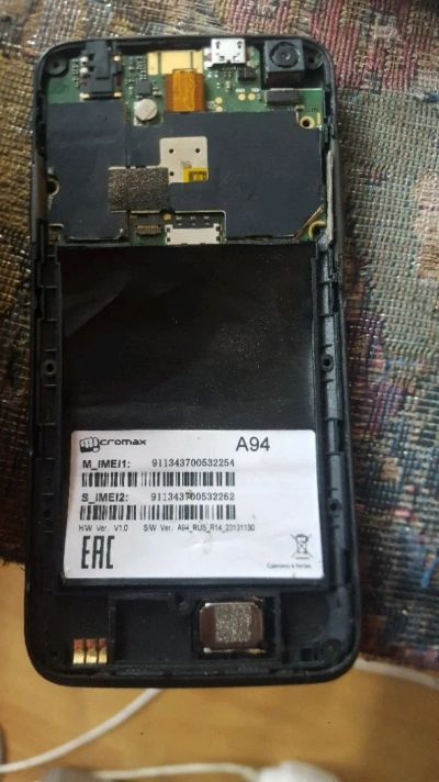 Лот: 11632103. Фото: 1. Micromax A94. Микросхемы и платы