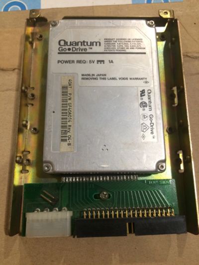 Лот: 17860338. Фото: 1. винчестер IDE ретро 2,5" с переходником... Жёсткие диски (HDD)