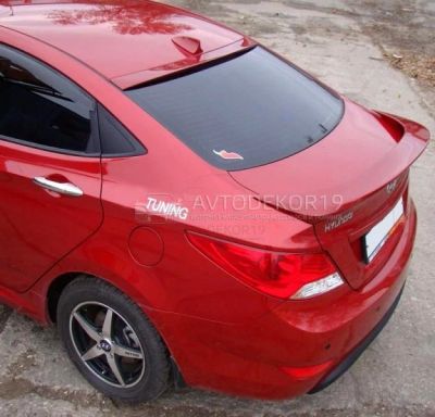 Лот: 13669128. Фото: 1. Козырек заднего стекла Hyundai... Детали тюнинга