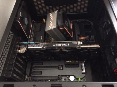 Лот: 9540620. Фото: 1. Видеокарта GigaByte GeForce GTX... Видеокарты